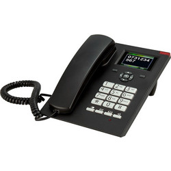 Fysic FM-2950 Ενσύρματο Τηλέφωνο με Ανοιχτή Ακρόαση για Ηλικιωμένους Μαύρο