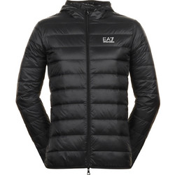 EA7 Ανδρικό Μπουφάν Χειμωνιάτικο Puffer Μαύρο 8NPB24PNGPZ1200