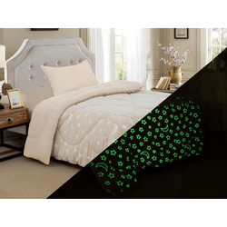 Lino Home Estrella Βρεφικό Κουβερτοπάπλωμα Κούνιας 140x110cm Μπεζ
