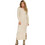 Only Katia Midi Καθημερινό Φόρεμα Πλεκτό Εκρού 15324649