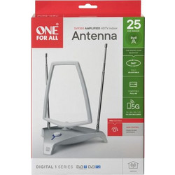 One For All SV9365 Εσωτερική Κεραία Τηλεόρασης 46dB με Ενισχυτή UHF