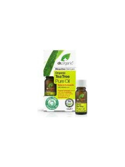 Dr. Organic Tea Tree Ενυδατικό Λάδι Προσώπου 10ml