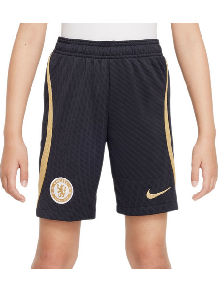 Nike Chelsea Αθλητικό Παιδικό Σορτς Μαύρο Χρυσό FJ4585-426