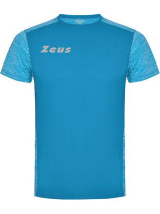 Zeus Click Ανδρικό Αθλητικό T-Shirt Γαλάζιο