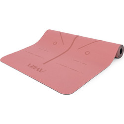 Amila Στρώμα Γυμναστικής Yoga / Pilates Ροζ 183x65x0.4cm