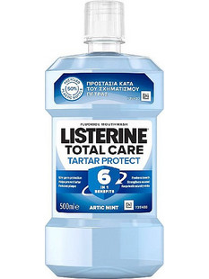 Listerine Total Care Tartar Protect Στοματικό Διάλυμα για Λεύκανση κατά της Πλάκας 500ml