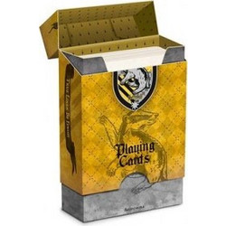 Cartamundi Harry Potter Hufflepuff Τράπουλα Πλαστικοποιημένη Κίτρινη 5411068017612