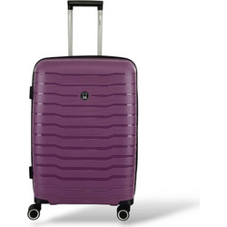 Rain RB80134-24 Βαλίτσα Μεσαία 65x43x25cm με 4 Ρόδες Μωβ
