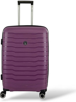 Rain RB80134-24 Βαλίτσα Μεσαία 65x43x25cm με 4 Ρόδες Μωβ