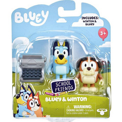 Giochi Preziosi Bluey School Friends Bluey & Winton