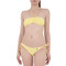 Emerson Bikini Set Strapless Κίτρινο BKR1504