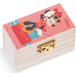 Parisis Μπομπονιέρα Βάπτισης Σεντούκι Minnie Mouse Travel από Ξύλο