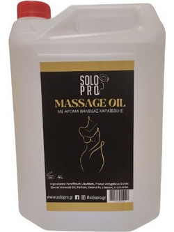 Solo Pro Vanilla Λάδι Μασάζ 4lt