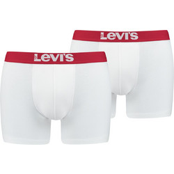 Levi's Ανδρικά Μποξεράκια Σετ 2Pack Λευκά 905001001-317