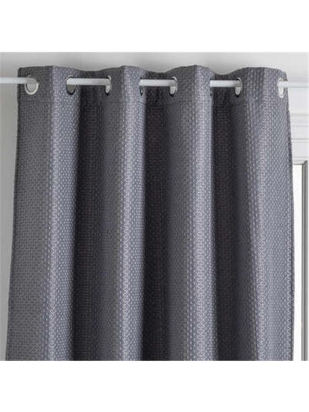 Plastona Κουρτίνα Παραθύρου με Τρουκς 140x260 Γκρι 07.178582L