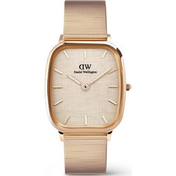 Daniel Wellington Marlon Wire Γυναικείο Ρολόι με Ροζ Χρυσό Μεταλλικό Μπρασελέ DW00100815