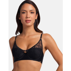 Dorina Bralette Push Up με Μπανέλα Μαύρο FXTT0058EM022-BK0004