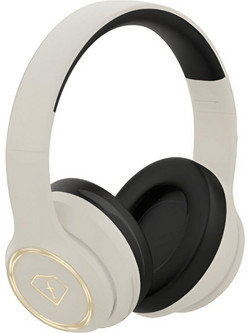 Berlinger Haus ANS FTV-0017 Ασύρματα Bluetooth Ακουστικά Over Ear με Noise Cancelling Μπεζ Χρυσά