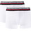 Dsquared2 Ανδρικά Μποξεράκια Σετ 2Pack Λευκά D9XC63200-110
