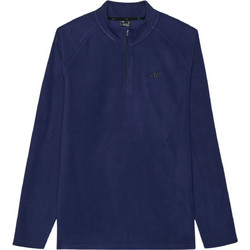 4F Fleece Ανδρικό Αθλητικό Φούτερ με Κουκούλα Navy Μπλε 4FWAW24UFLEM044-31S