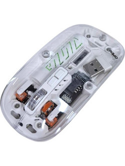 AOAS WB08 Ασύρματο Bluetooth Ποντίκι White