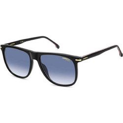 Carrera CA349S 2M208 Ανδρικά Γυαλιά Ηλίου Τετράγωνα Κοκάλινα Μαύρα με Μπλε Degradee Φακό