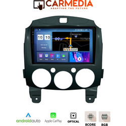 Carmedia CMDU4095-4 Mazda 2 2007-2014 Ηχοσύστημα Αυτοκινήτου με Οθόνη Αφής Bluetooth & GPS