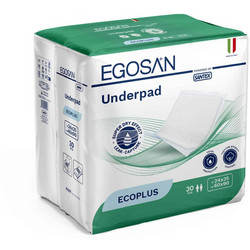 Egosan Eco Plus Υποσέντονα Ακράτειας 60x90cm 30τμχ