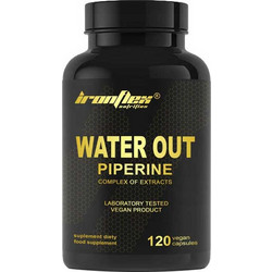 IronFlex Water Out Piperine Nutrition 120 Κάψουλες