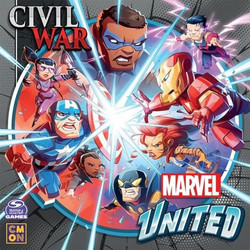 CMON Marvel United Civil War Επιτραπέζιο Παιχνίδι 14+ Ετών για 1-5 Παίκτες