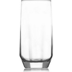 LAV Σετ Ποτήρια Νερού Γυάλινα Diamond 385ml 3τμχ LVDIA2538A