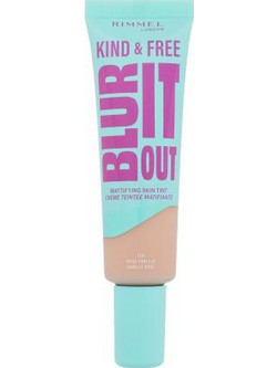 Rimmel Kind & Free Blur It Out 150 Rose Vanilla Liquid Make Up 30ml