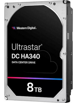 Western Digital Ultrastar DC HA340 8TB HDD Σκληρός Δίσκος 3.5" Sata 3 7200rpm με 256MB Cache