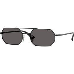 Vogue 4329S 35287 Ανδρικά Γυαλιά Ηλίου Πολυγωνικά Μεταλλικά Μαύρα με Μαύρο Φακό