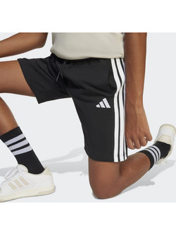 Adidas 3S Αθλητικό Παιδικό Σορτς Μαύρο Λευκό JE0310