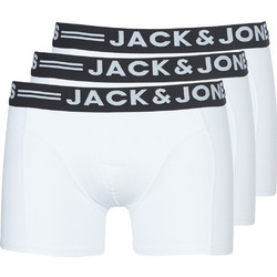 Jack & Jones Sense Ανδρικά Μποξεράκια Σετ 3Pack Λευκά 12081832