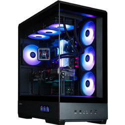 Zalman P50 DS Black Gaming Midi Tower Κουτί Υπολογιστή RGB με Πλαϊνό Παράθυρο