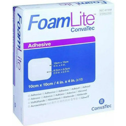 Convatec FoamLite Αφρώδη Αυτοκόλλητα Επιθέματα 10x10cm 10τμχ