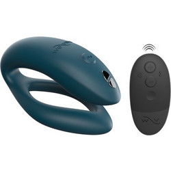 We-Vibe Sync O C-Shaped Διπλός Δονητής για Ζευγάρια με App Control Πράσινος