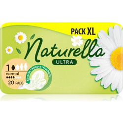 Naturella Ultra Normal Μέγεθος 1 Σερβιέτες με Φτερά για Κανονική Ροή 4 Σταγόνες 20τμχ