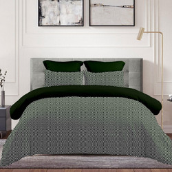 Astron Σετ Σεντόνια Υπέρδιπλα Βαμβακερά 245x260 Boho Green