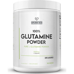 Supplement Needs 100% Glutamine Powder 500gr