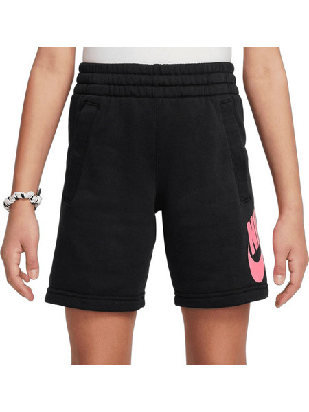 Nike Παιδική Βερμούδα Υφασμάτινη Μαύρη Φούξια FD2997-011