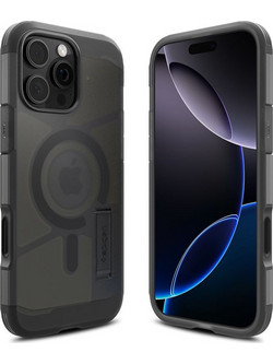 Spigen Tough Armor T MagSafe Back Cover Black (iPhone 16 Pro)