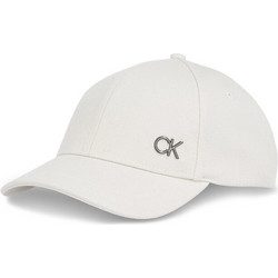 Calvin Klein Καπέλο Jockey Υφασμάτινο Λευκό K50K512349-CJH
