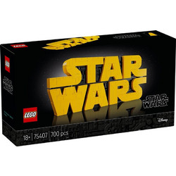 Lego Star Wars Brick-Built Logo 75407