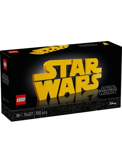 Lego Star Wars Brick-Built Logo 75407