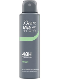 Dove Fresh Ανδρικό Αποσμητικό Spray 48h 150ml