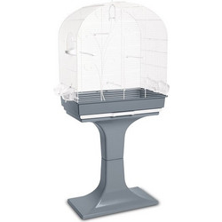 My Pets Solutions Evita Κλουβί Πτηνών Λευκό Γκρι 53x32x80cm