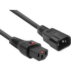 Intronics AK5034 Προέκταση Καλωδίου Τροφοδοσίας IEC C13 to IEC C14 2m